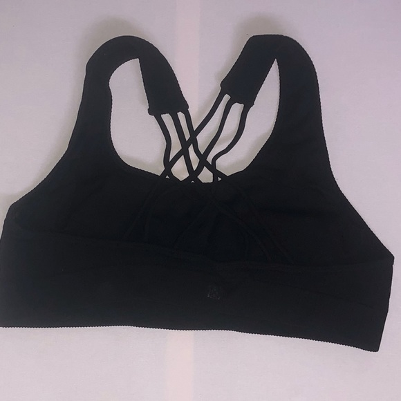 Plain Black Ardenes Essential Sports Bra - Picture 4 of 4